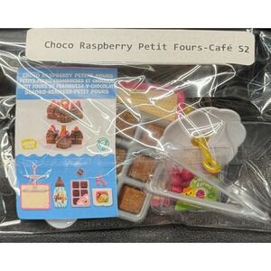 MGA Mini-Verse *Make It Mini Cafe Series 2* Choco Raspberry Petit Fours READ